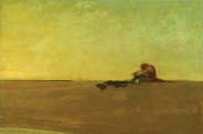 illustration - seul sur une île déserte