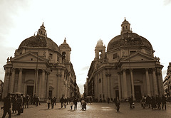 illustration - deux églises jumelles - http://www.flickr.com/photos/97041449@N00/2180612347 Found on flickrcc.net